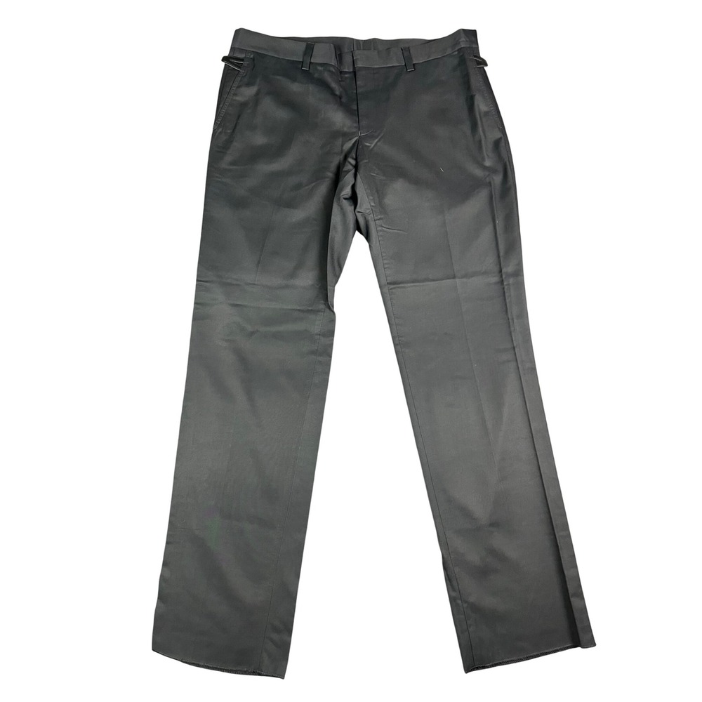Versace Collection Mens Black Cotton Viscose Dress Pants Trousers Size 56 IT 40W